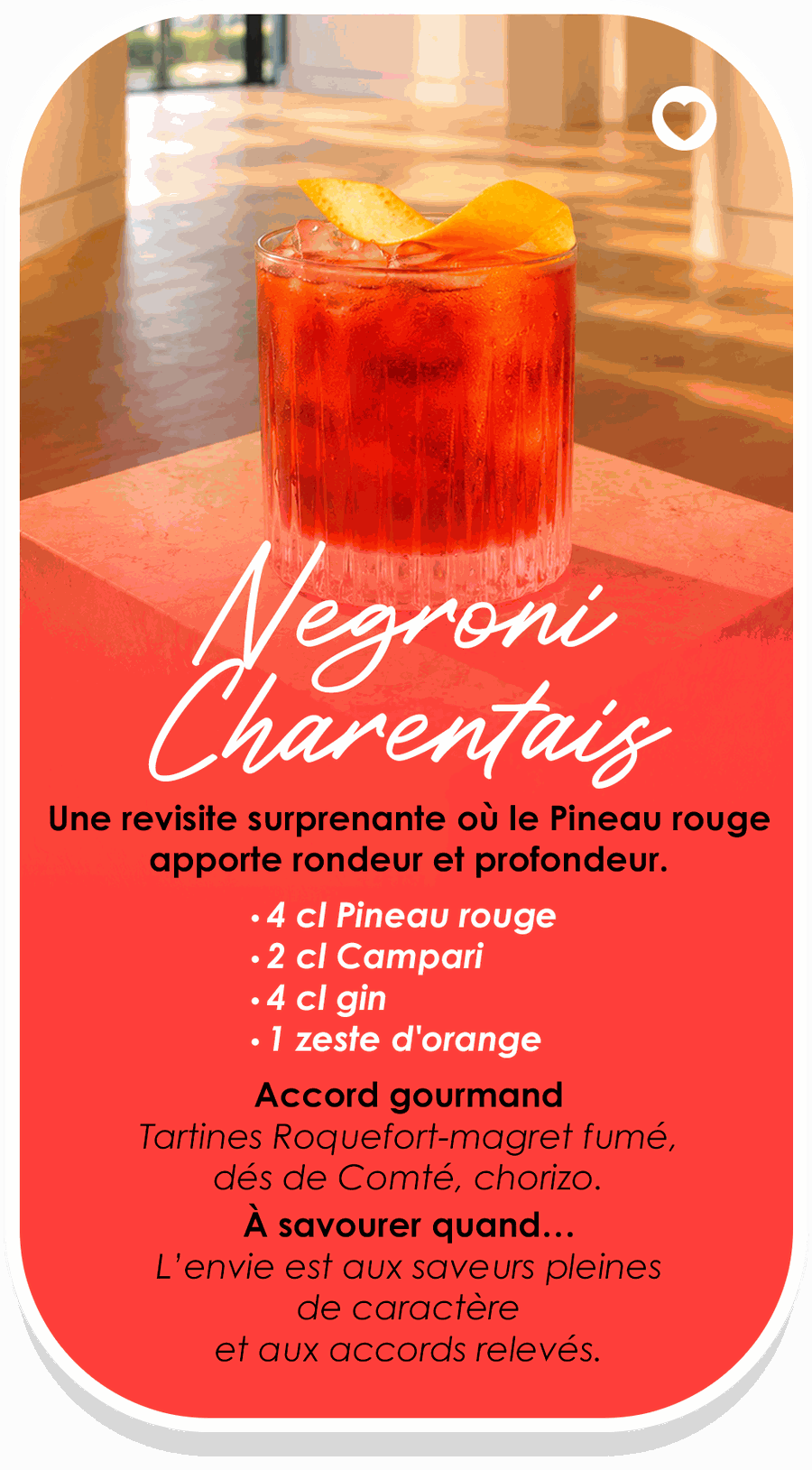 Negroni Charentais