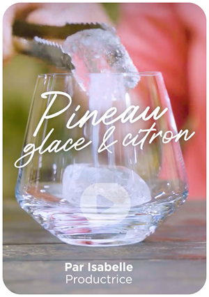 Pineau glacé & citron par Isabelle